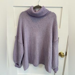 Free people oversized turtleneck size small